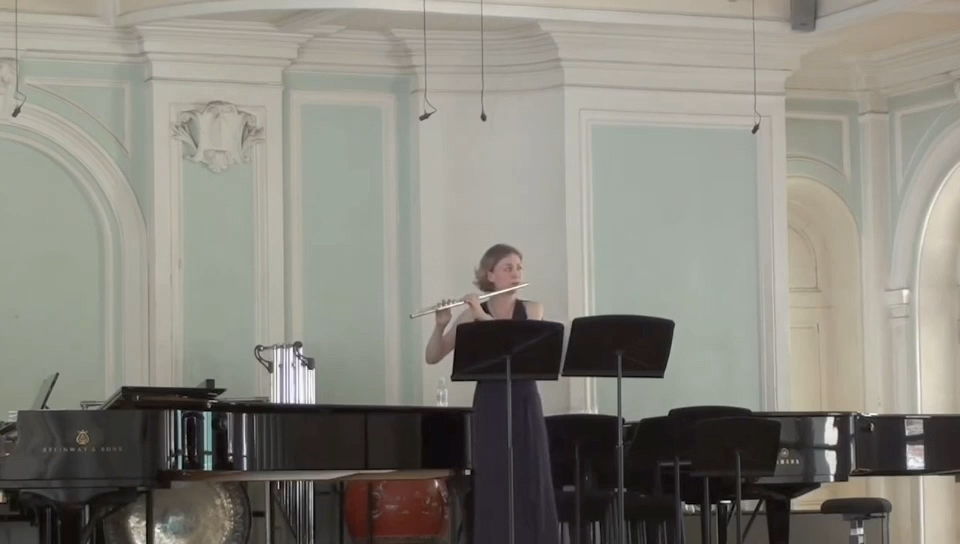 Diana Krivenko｜Plainsong for Flute Solo (1977).Robert Ait