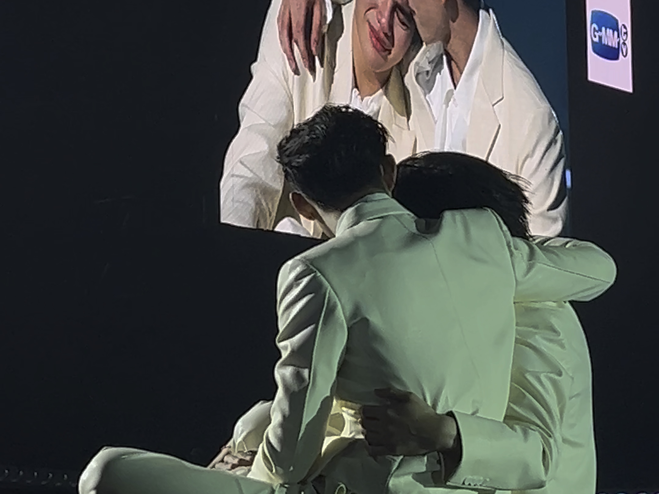 威鲨fancon 8.10粉丝大屏应援环节（存档）真的哭死了 从来没见过