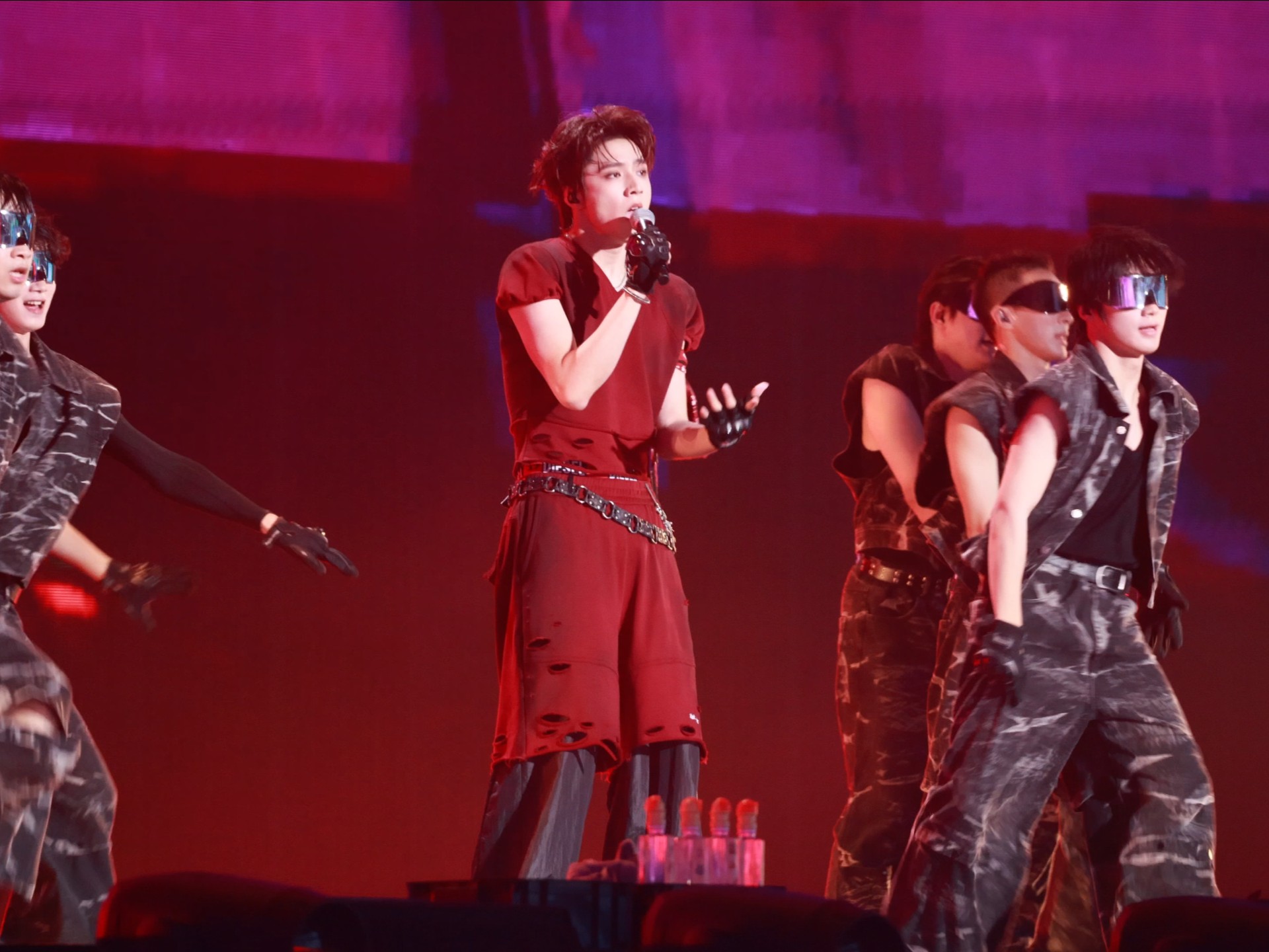 刘耀文 wow+Flex 4k高清 0725大连加冠礼冠军演唱会