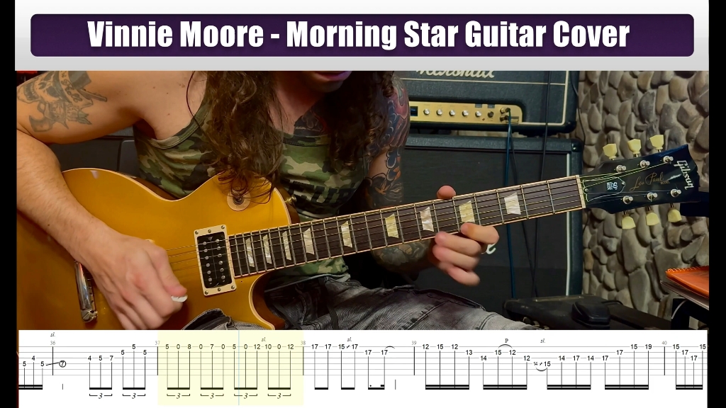 Vinnie Moore《Morning Star》带谱教学