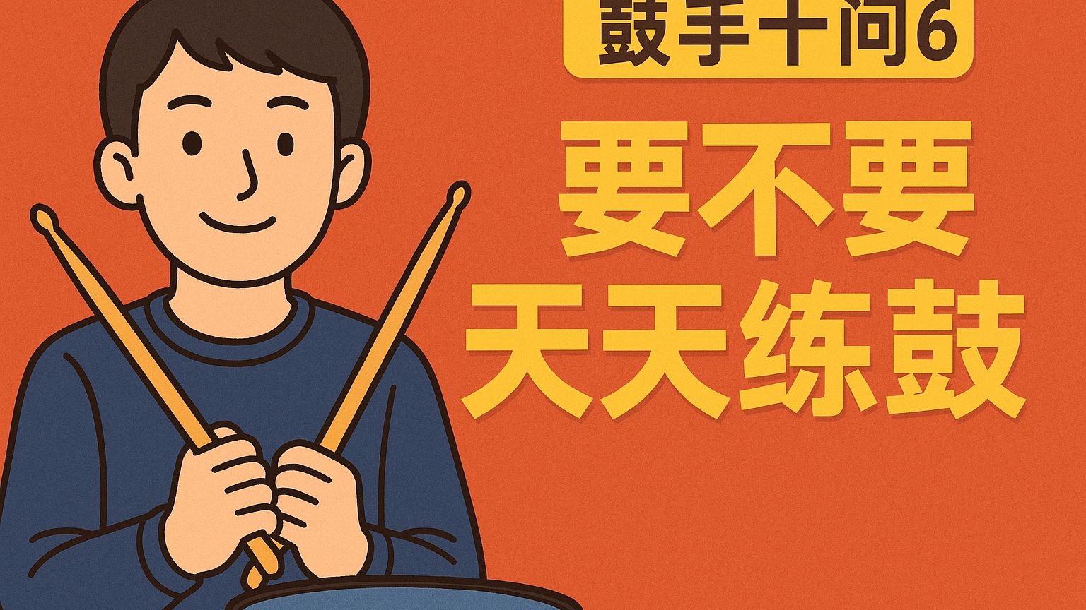 【鼓手十问】6 要不要天天练鼓？