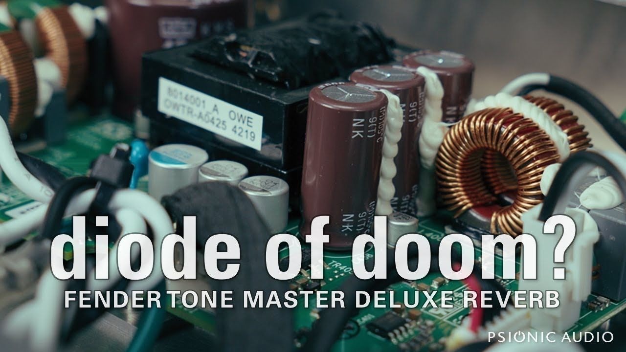 经典Fender音箱维修：二极管是元凶？