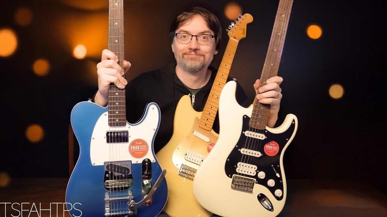 Squier新品首曝：70s Strat & 带Bigsby的Tele