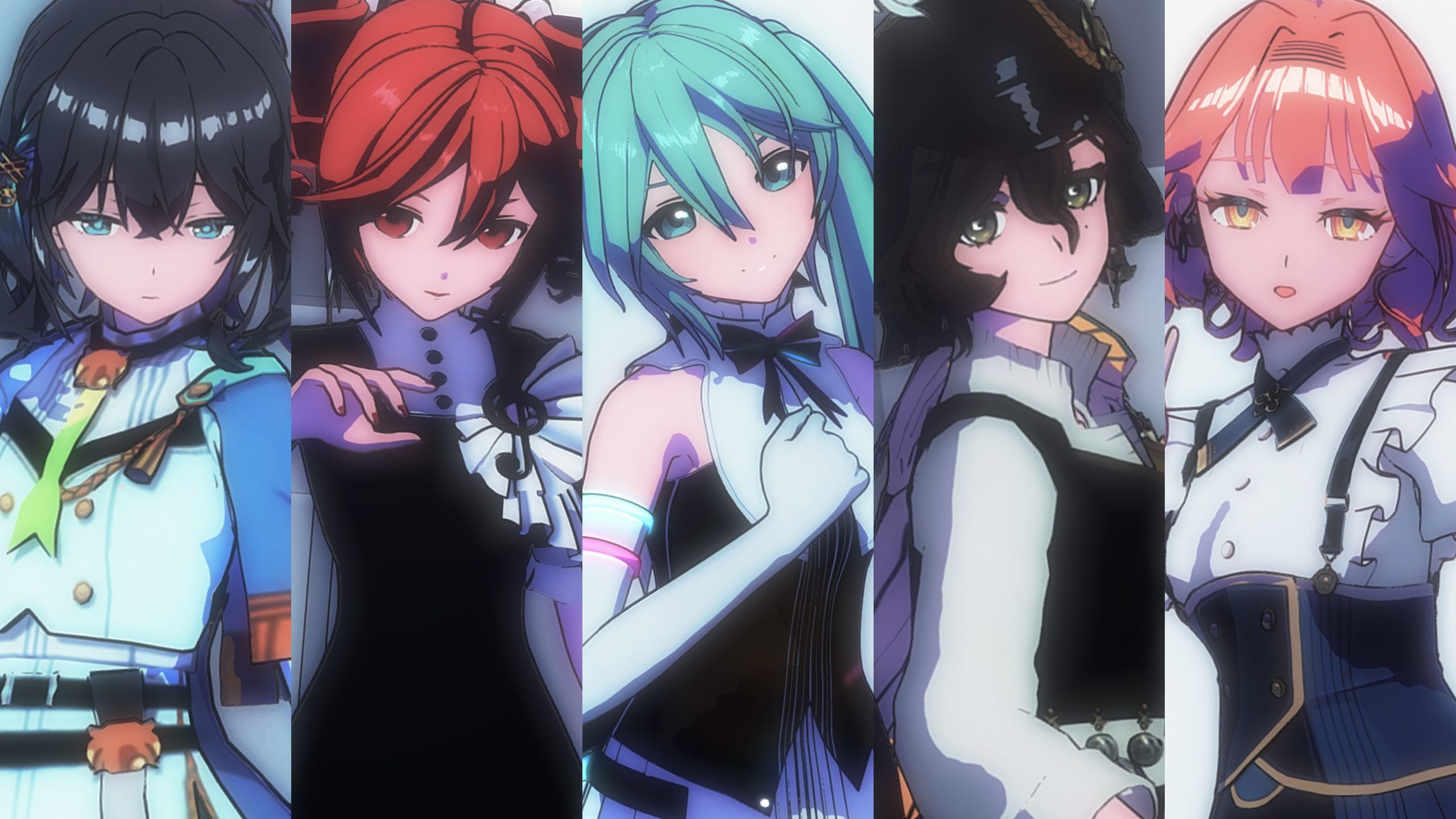 【初音ミク&虚构集（佐藤莎莎拉）&重音テト&宮舞モカ&花響琴】ザ