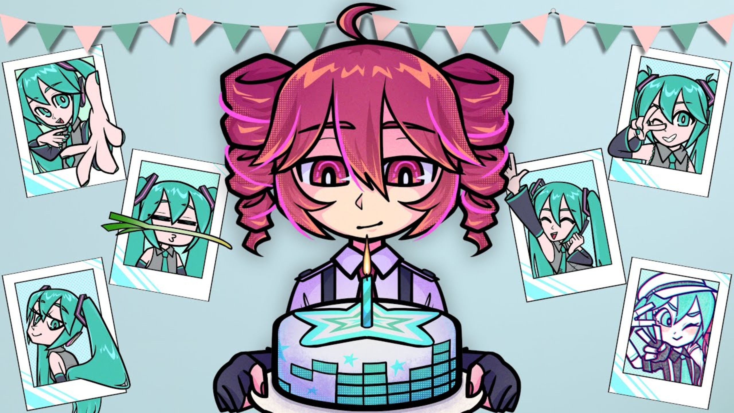 【转载】"08.31.20XX" - Kasane Teto (生日快乐, Miku!)