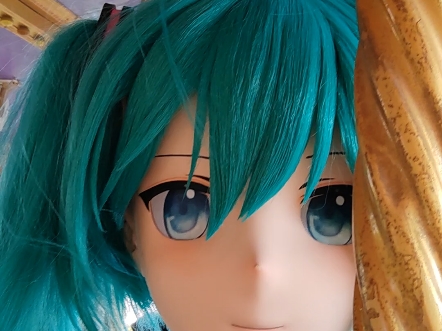 miku坐旋转木马