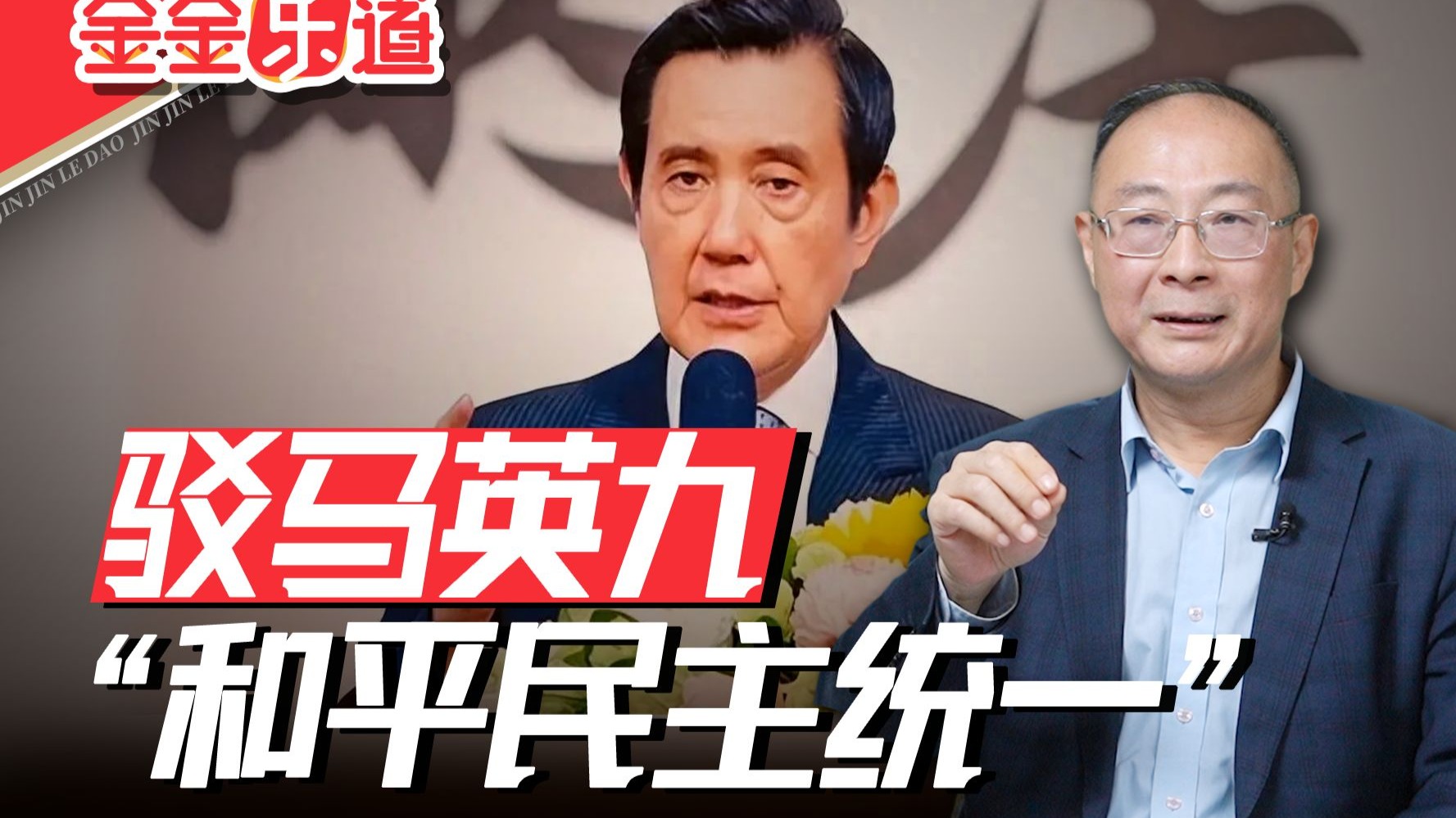 金灿荣：马英九的“和平民主统一”论，就是假统一