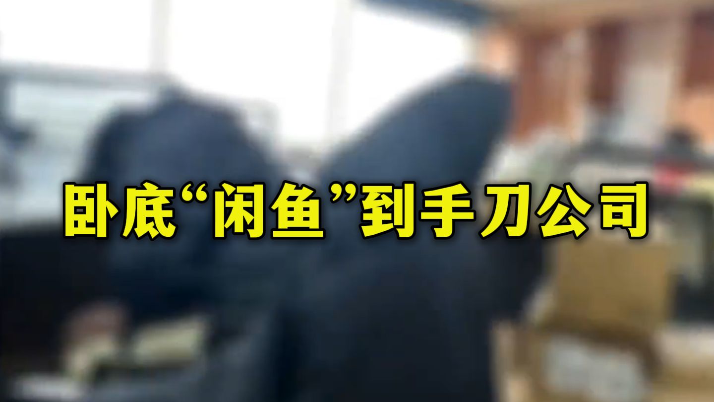 记者讲述卧底“闲鱼”到手刀公司经历 记者讲述卧底“闲鱼”到手刀公司经历