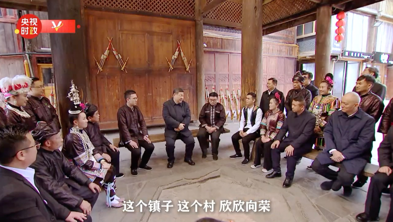 习近平：祝你们的日子越过越红火
