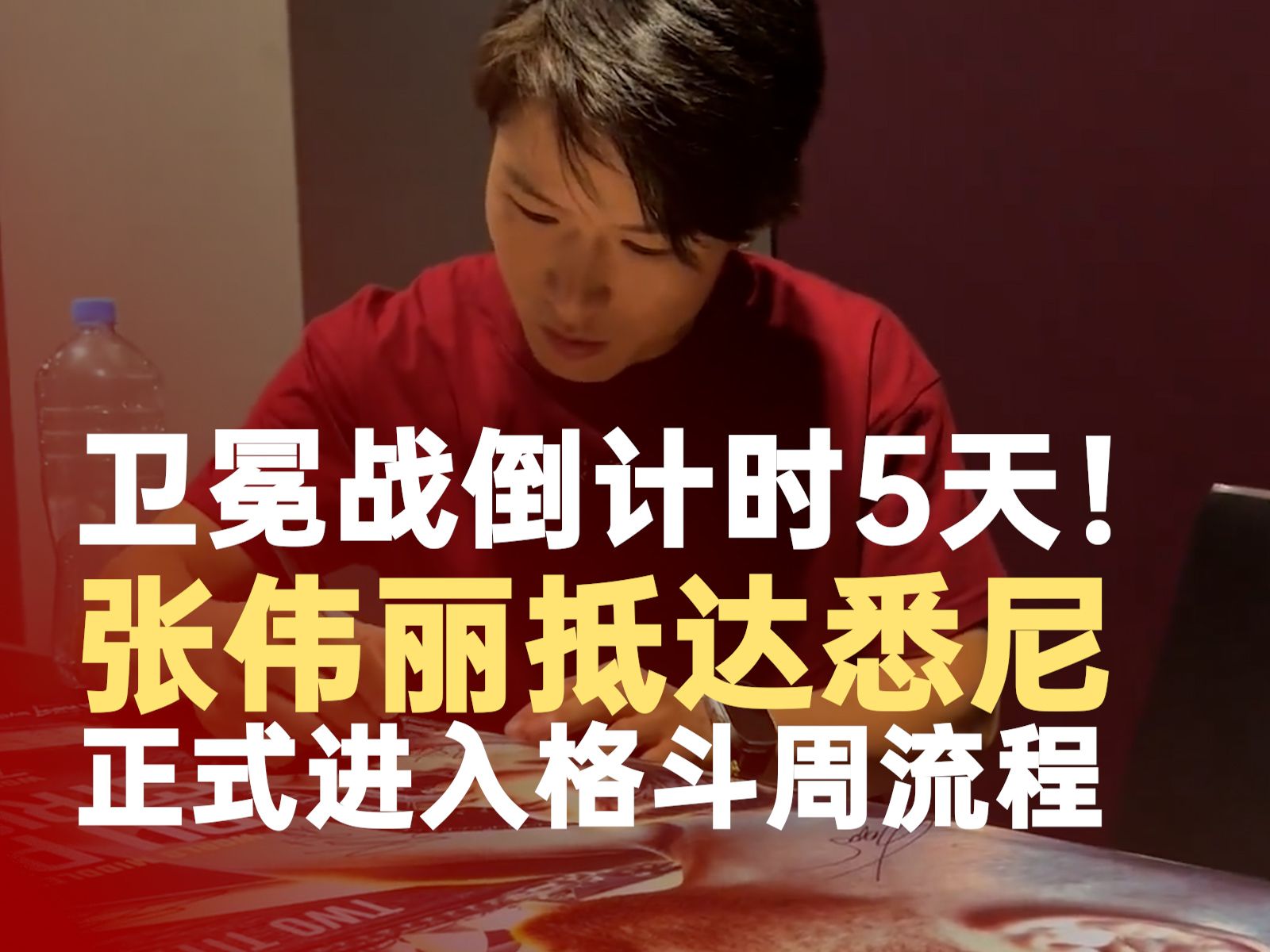 张伟丽正式开启格斗周