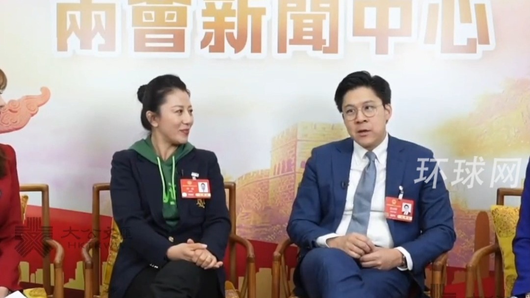 霍启刚两会谈奥运健儿访港热潮，不小心说漏嘴：“我就是这么认识