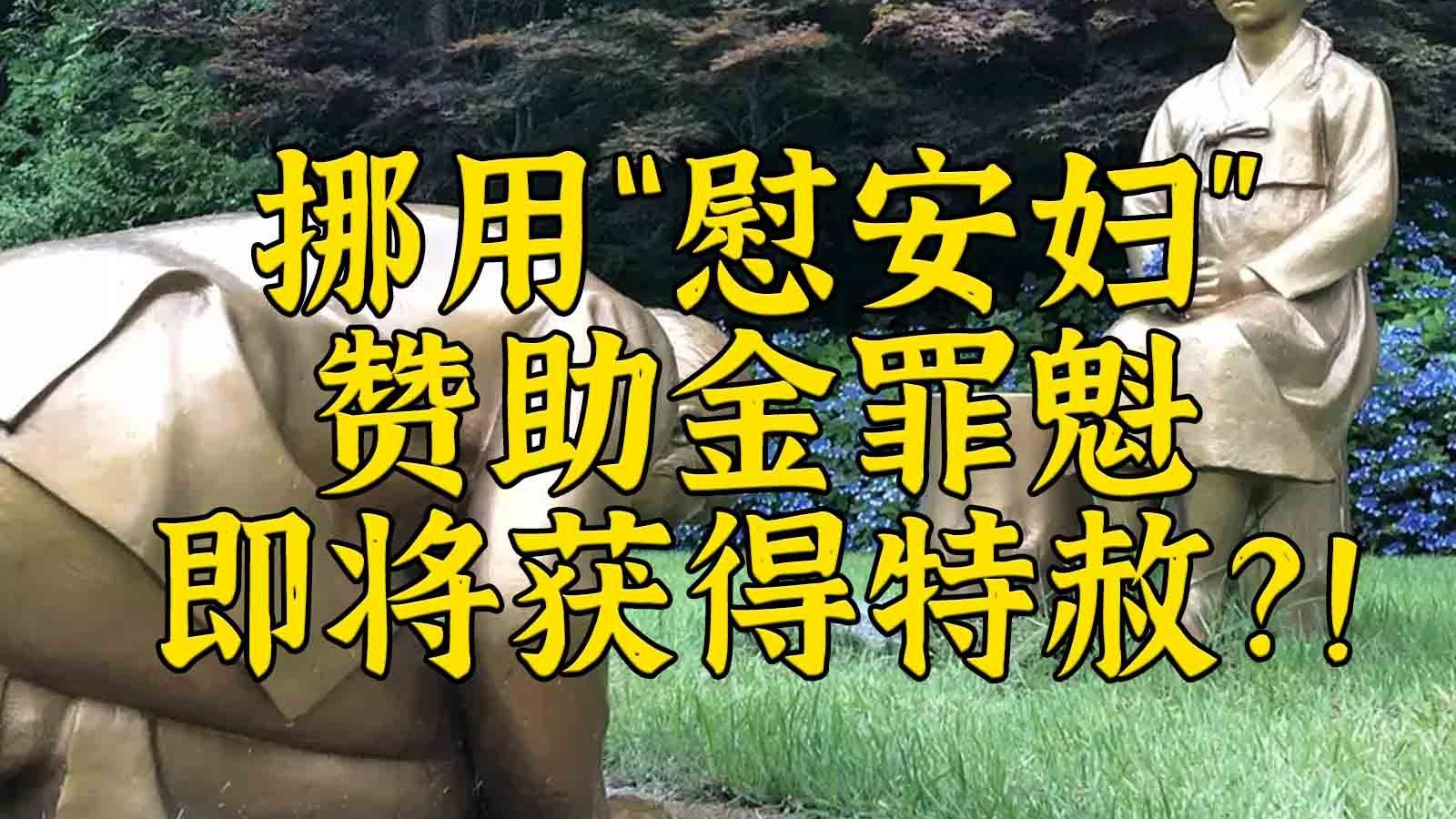 挪用“慰安妇”赞助金罪魁 即将获得特赦？！