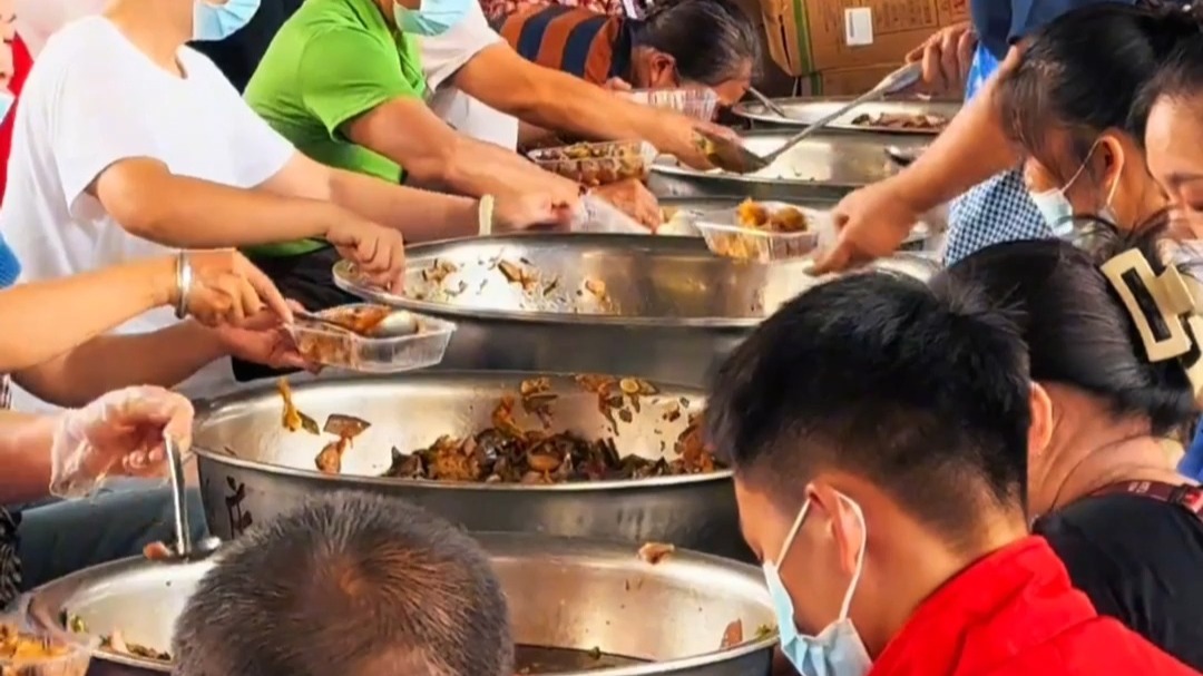 贵州榕江抗洪“大后方”：你为我抗洪救灾，我保你不饿着！中国人的