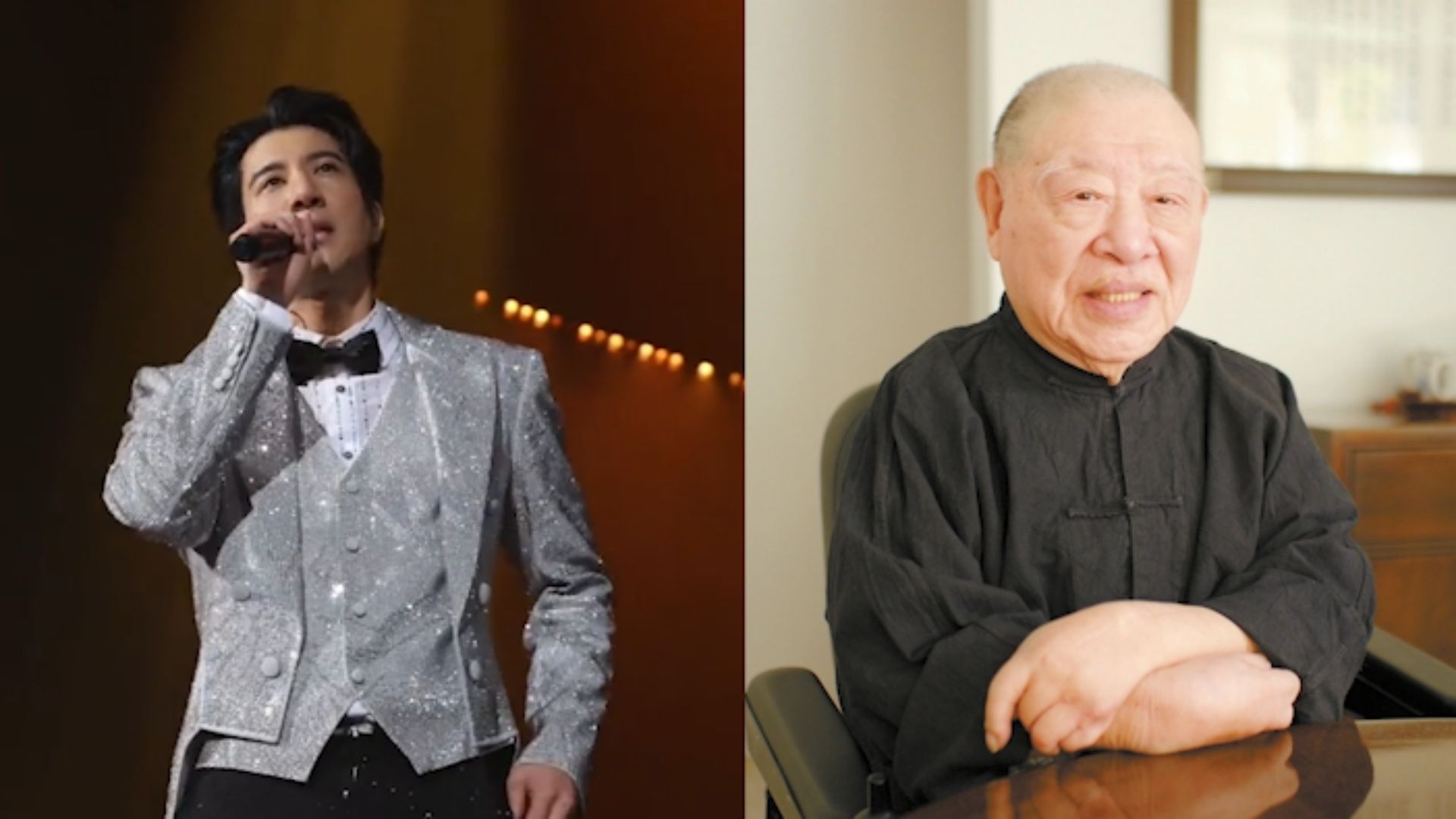 王力宏演唱会上深情演唱《落叶归根》悼念舅公许倬云：现在他像