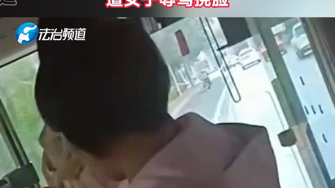 疑似女子上车被门挡了一下 司机发了句牢骚 遭女子辱骂挠脸