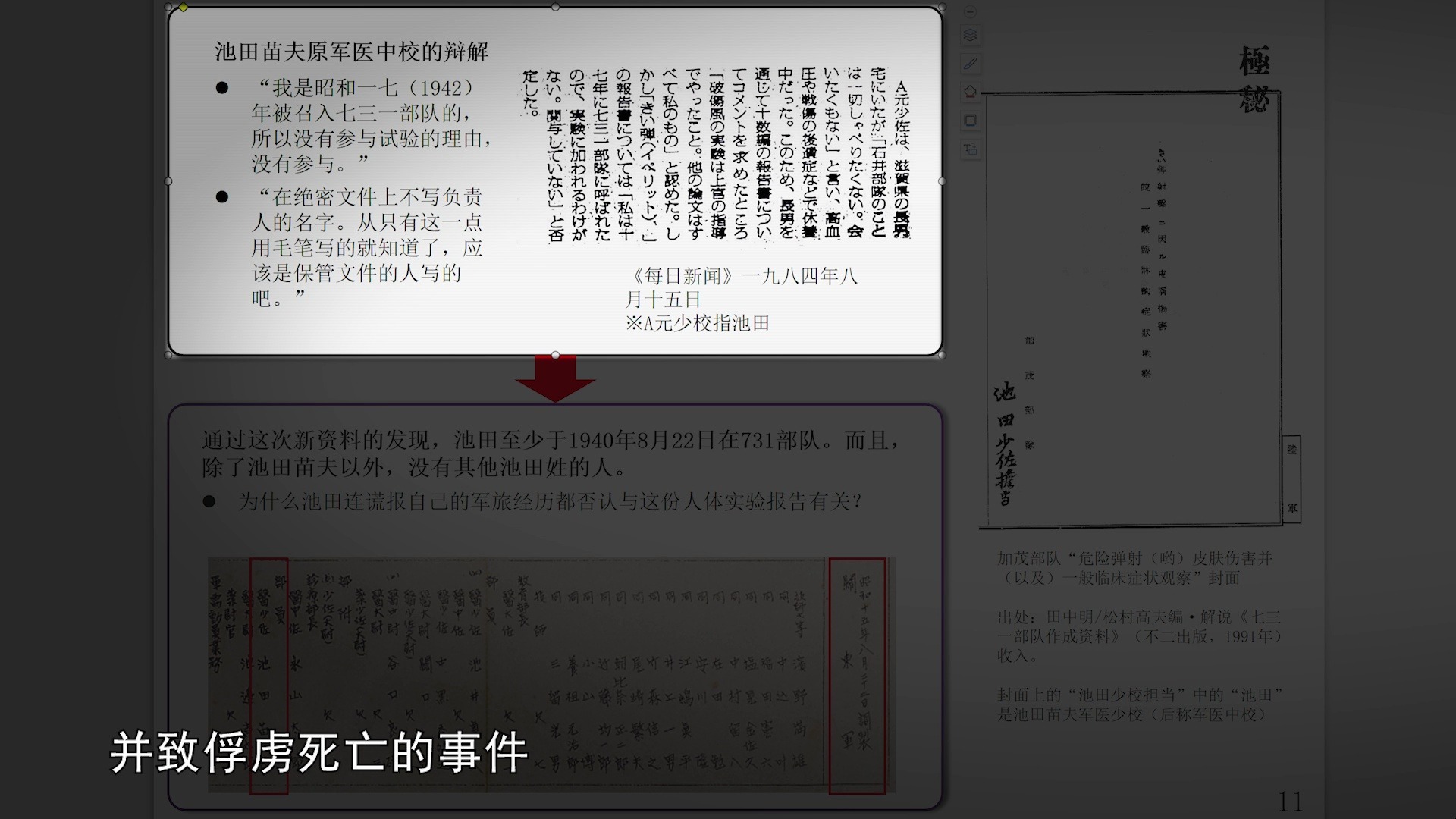 七三一恶魔的饱食 | 第三十三集《新发现都有什么》