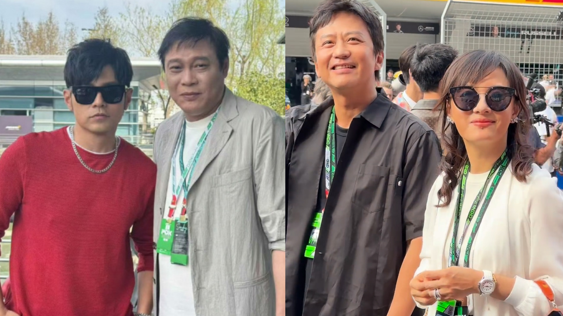 周冠宇参加F1车手巡游活动，全场高喊其名，邓超周杰伦化身观众