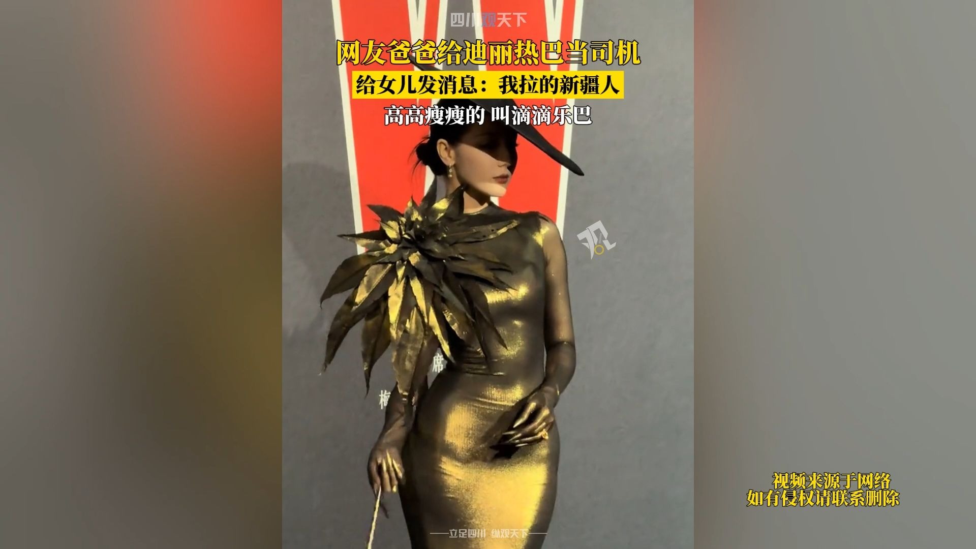 这空耳！网友爸爸给迪丽热巴当司机，发消息称拉的“滴滴乐巴”！