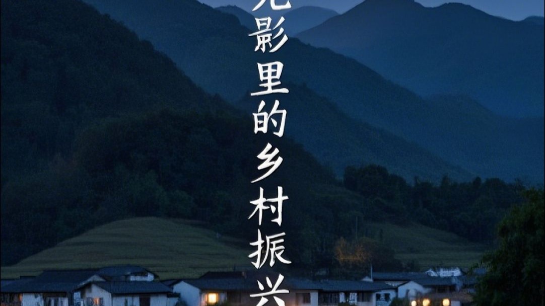 在家门口拍电影，光影里的乡村振兴，振兴产业，振兴大家伙儿的精气