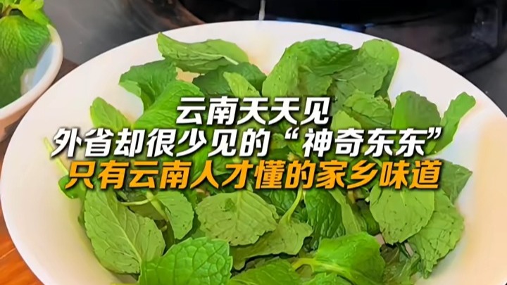 云南天天见，外省却很少见的“神奇东东”，是什么？