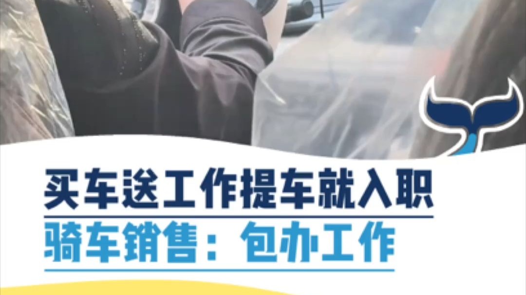 买车送工作提车就入职，汽车销售：包办工作