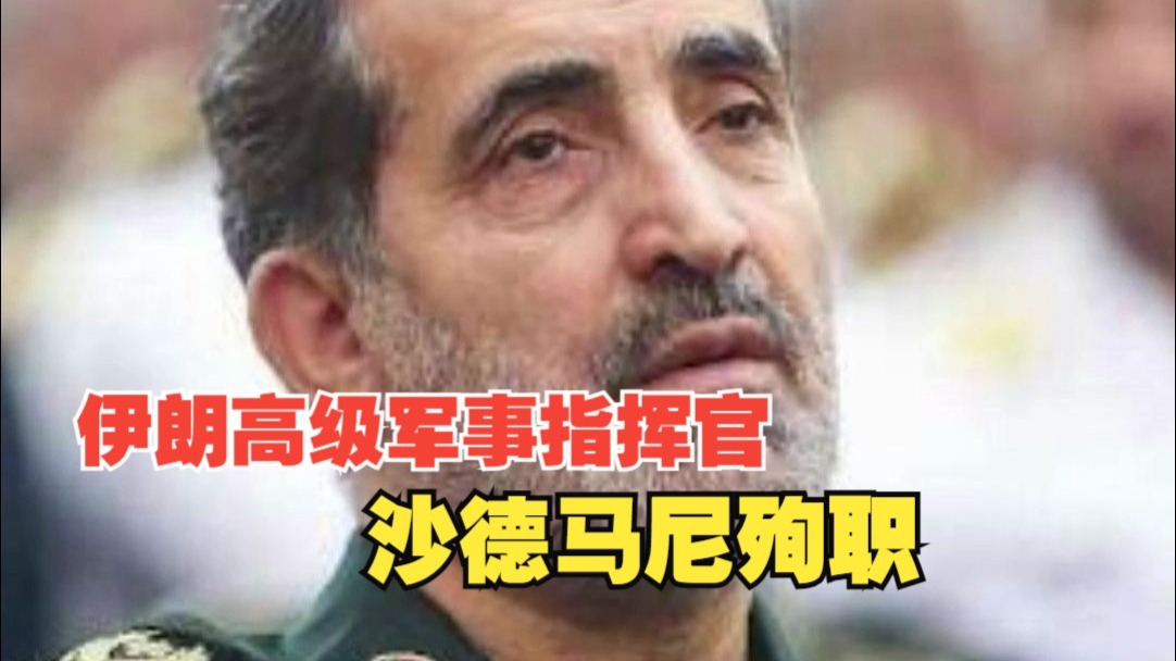 伊朗高级军事指挥官沙德马尼殉职