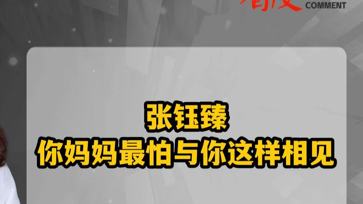 张钰臻 你妈妈最怕与你这样相见