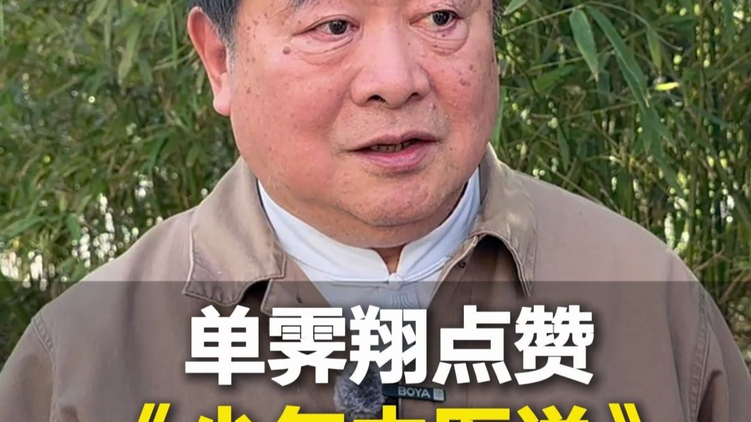 单霁翔点赞《少年中医说》