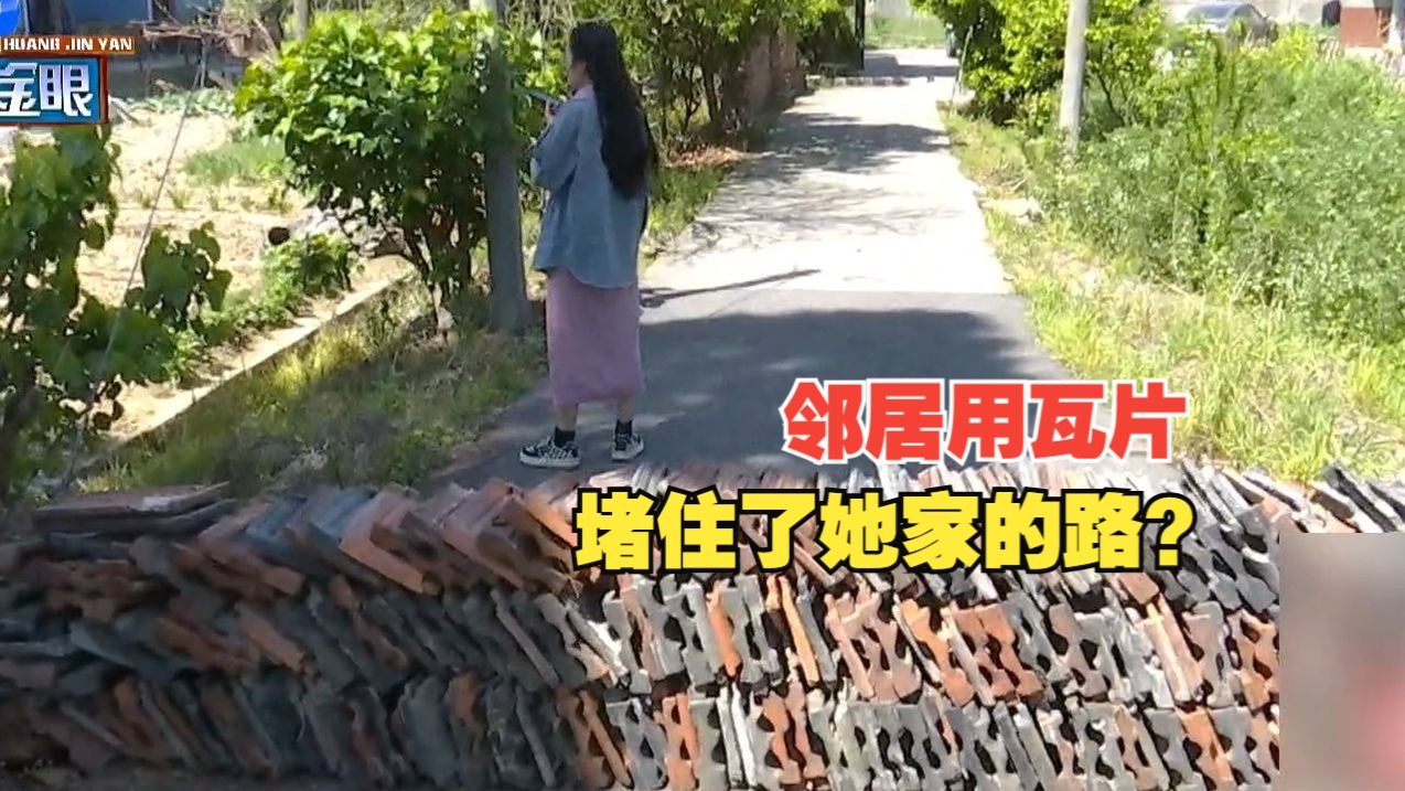 【1818黄金眼】道路和心路：瓦片堵住出路，因为红砖倒下？