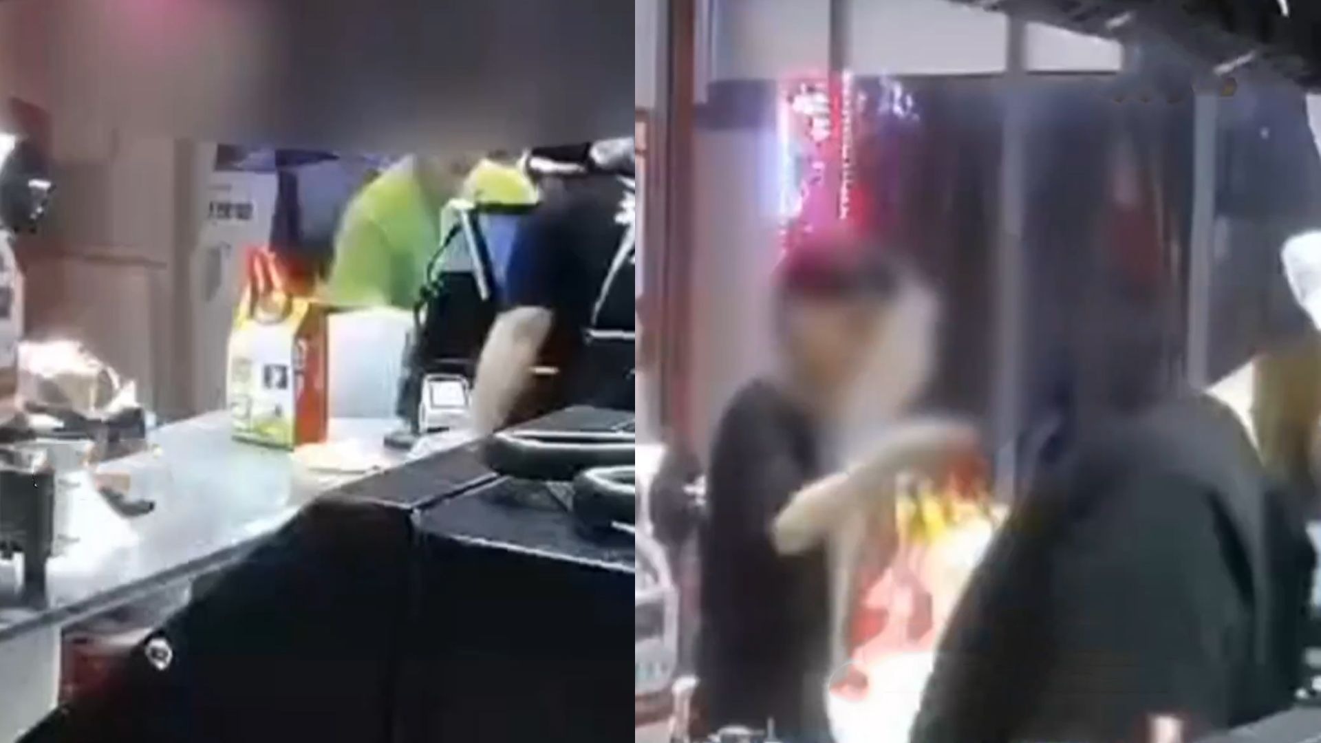 为在朋友面前装阔气，男子假装外卖员偷奶茶请朋友喝