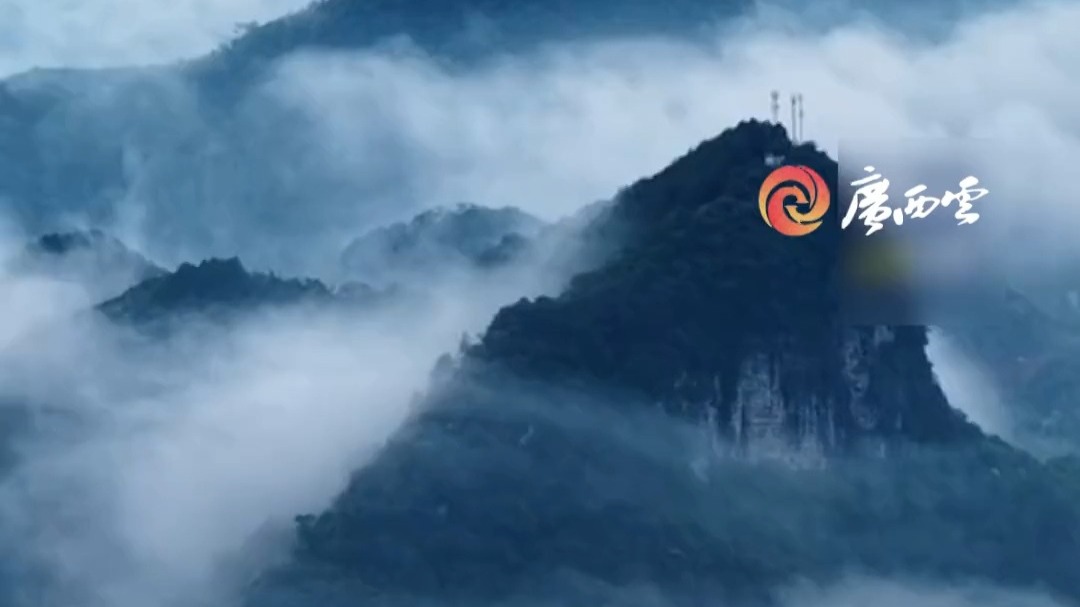 【水墨画卷 如诗如画！柳州柳江畔出现云雾景观】
