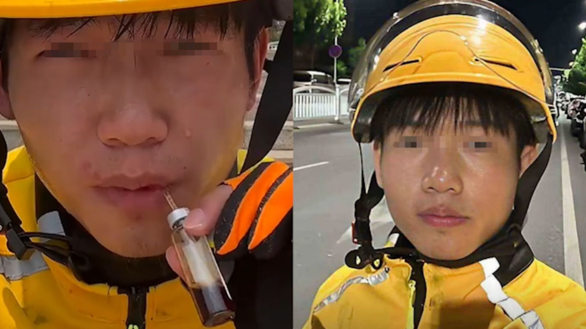 男子摆拍“凌晨四点送外卖”“一个差评一天白干”悲惨经历，被