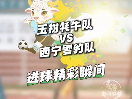 玉树牦牛队VS西宁雪豹队 进球精彩瞬间#青海#青超联赛