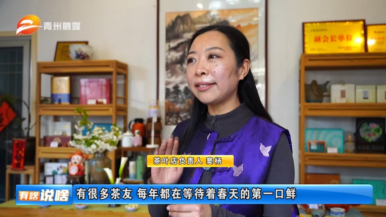 潍坊青州：春意盎然 春茶飘香 创新消费引热潮