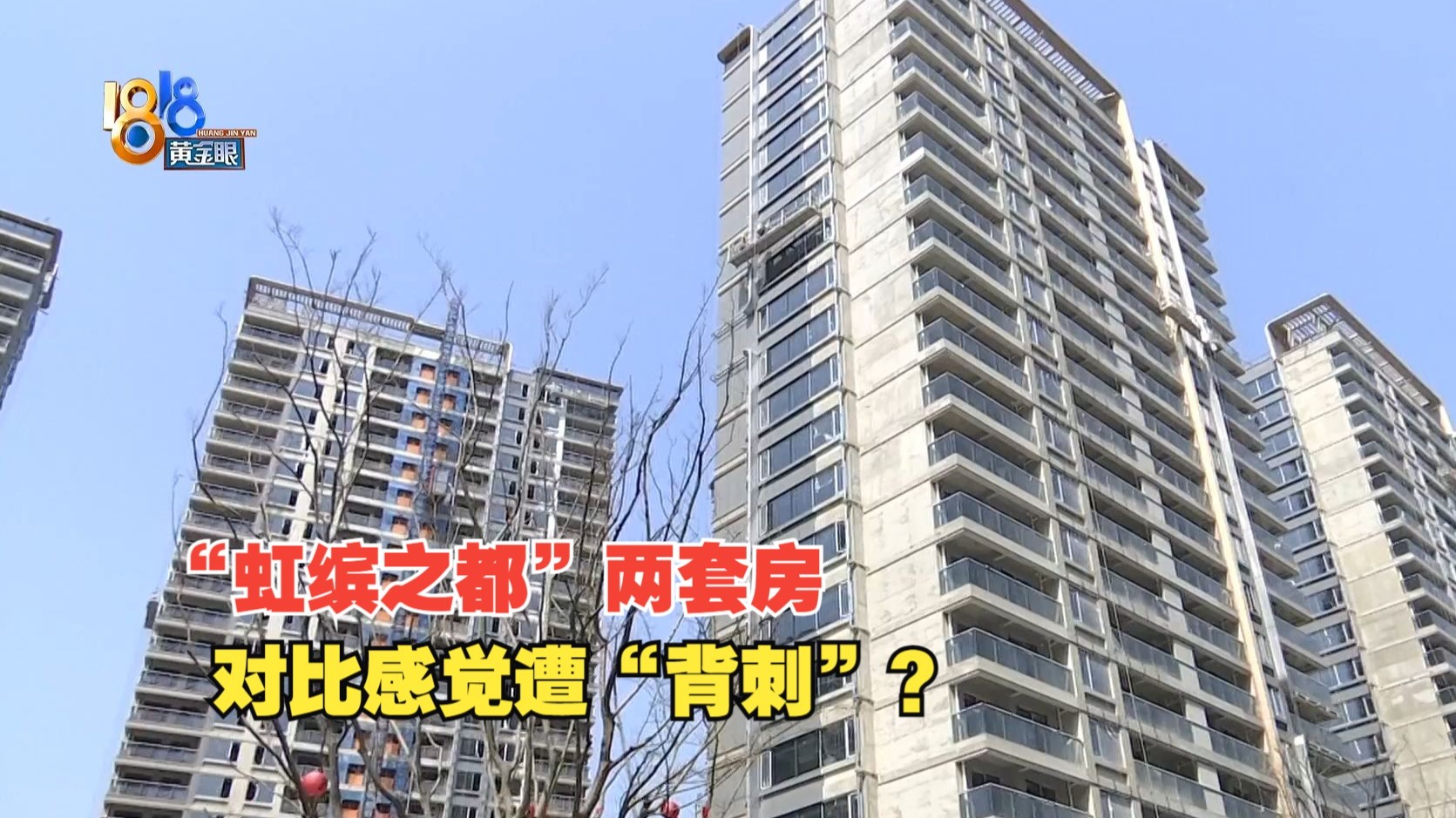 【1818黄金眼】“虹缤之都”两套房，对比感觉遭“背刺”？