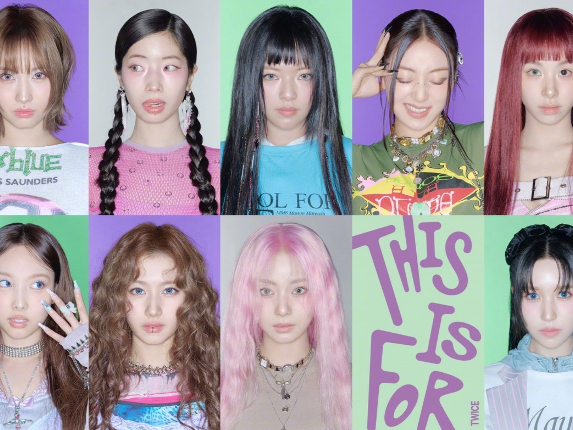 TWICE 4TH FULL ALBUM "THIS IS FOR"概念预告照part1