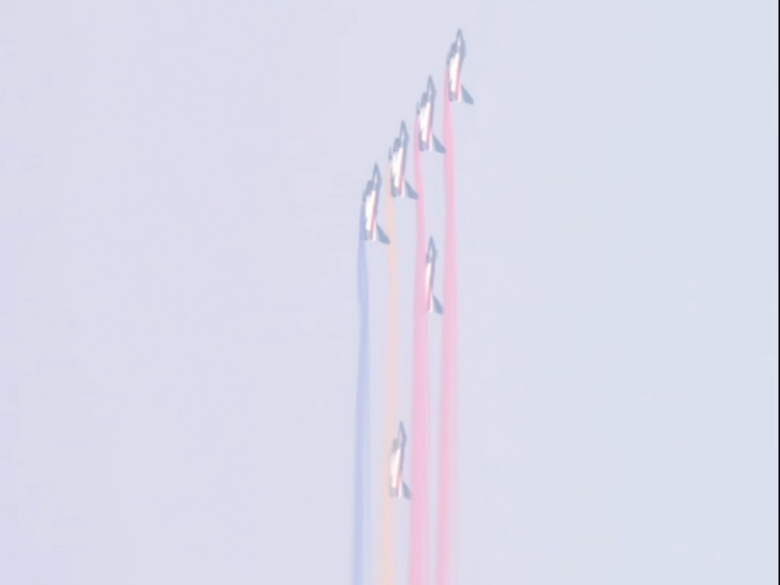 九三阅兵空中梯队