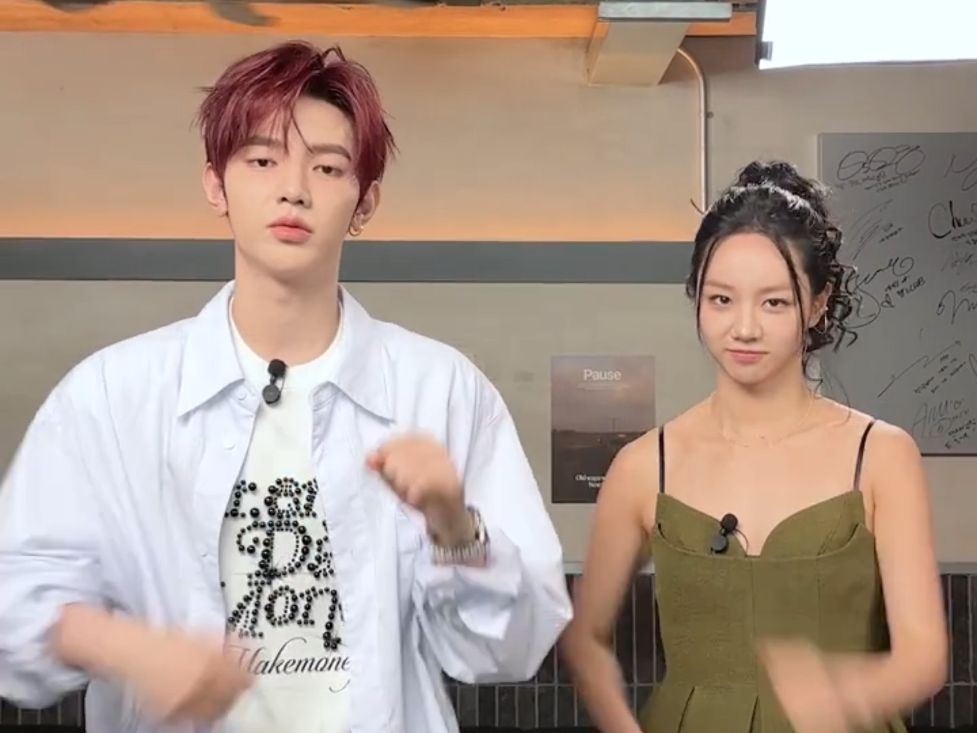 章昊x李惠利前辈新歌challenge！