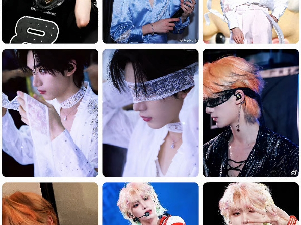 各种造型完全拿捏