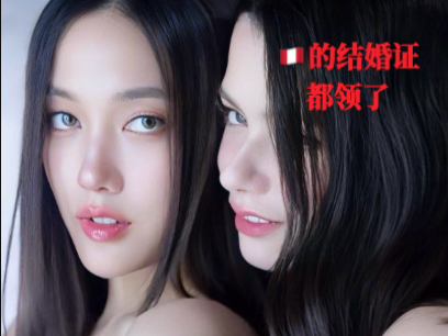 去了一趟秘鲁，结婚证都给我FB安排上了