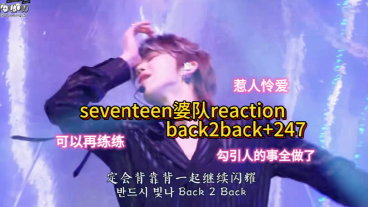 【seventeen婆队reaction】完全不锐甚至开夹的野生八毛堂堂