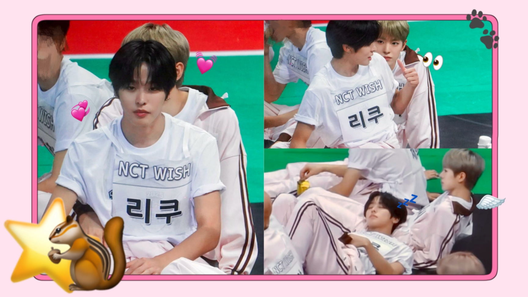 反正我不会躺队友腿上 求科普这两人什么关系