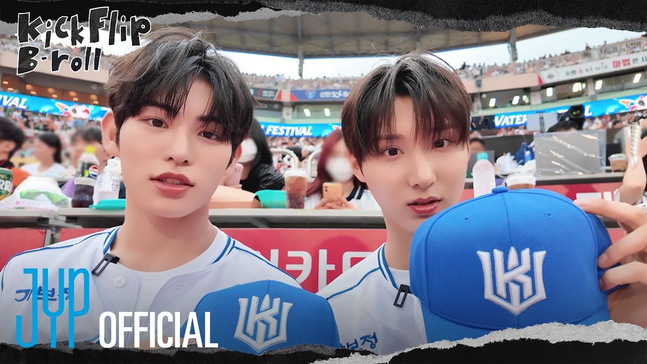 【KickFlip】 B-Roll Juwang&Minje kt wiz 开球 Behind