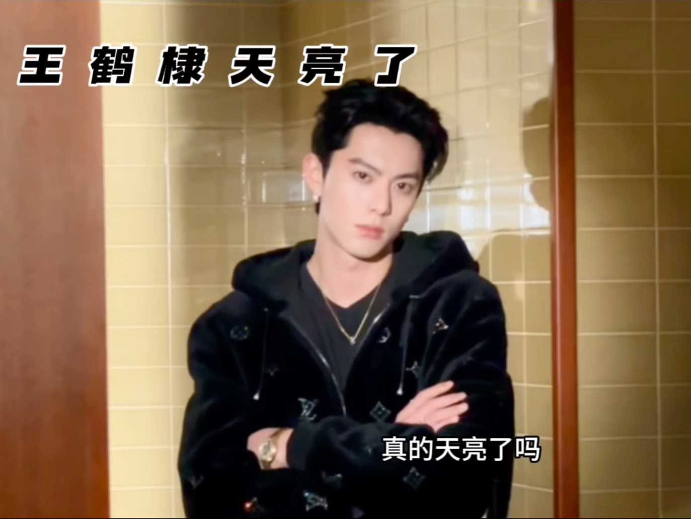 都在说王鹤棣天亮了 到底天亮了吗 大家看看这个视频再说也不