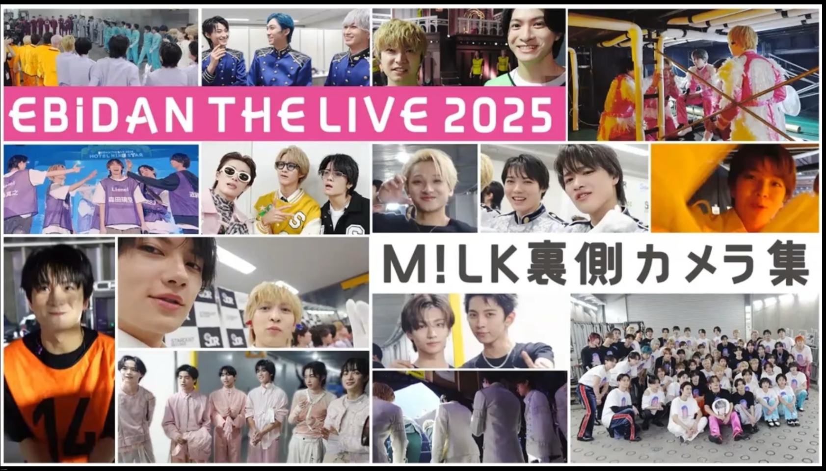 【M!LK|中渣七分熟】EBiDAN THE LIVE2025幕后花絮