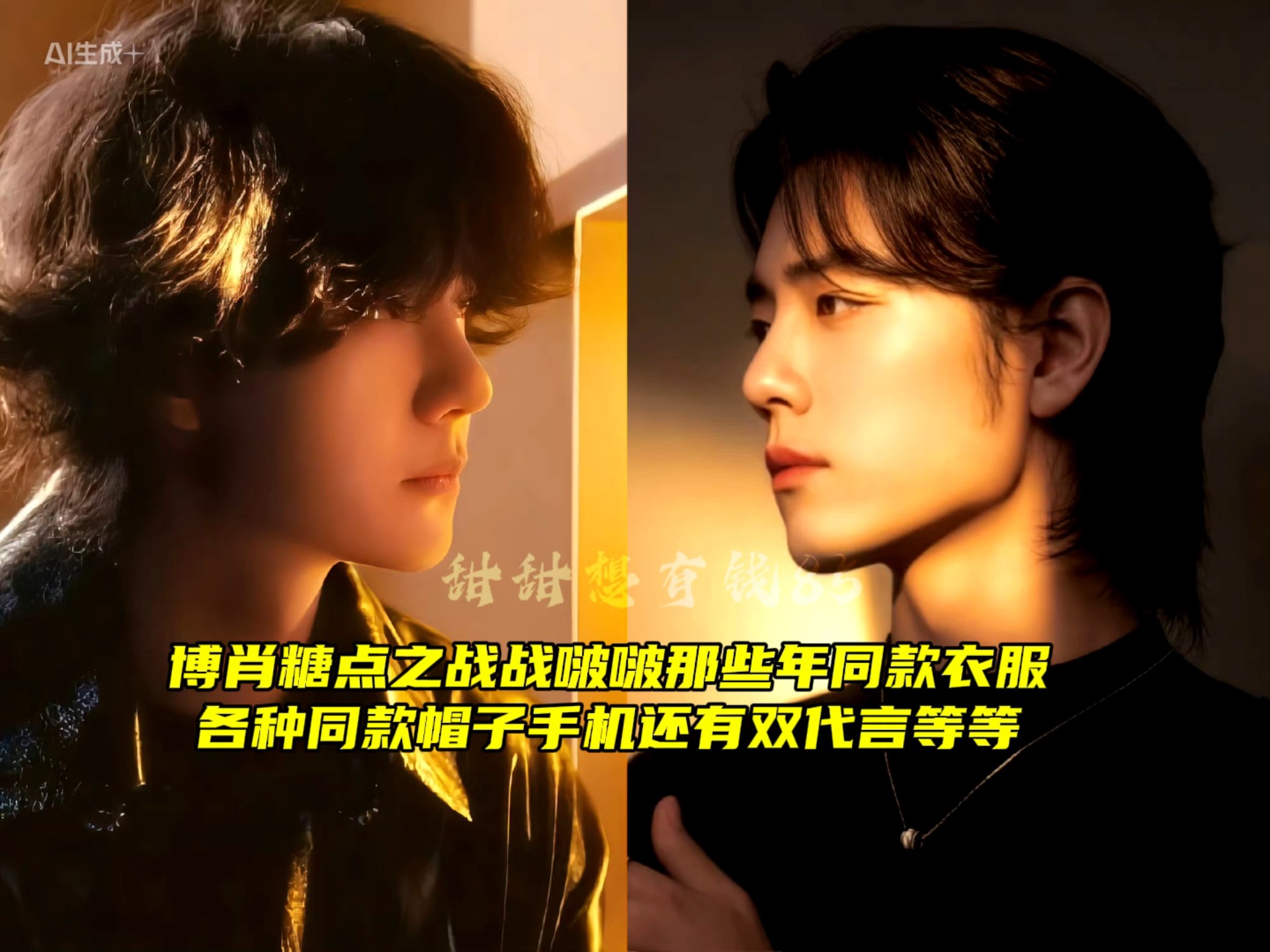 【肖战王一博】战战啵啵这是撞衣柜了吧