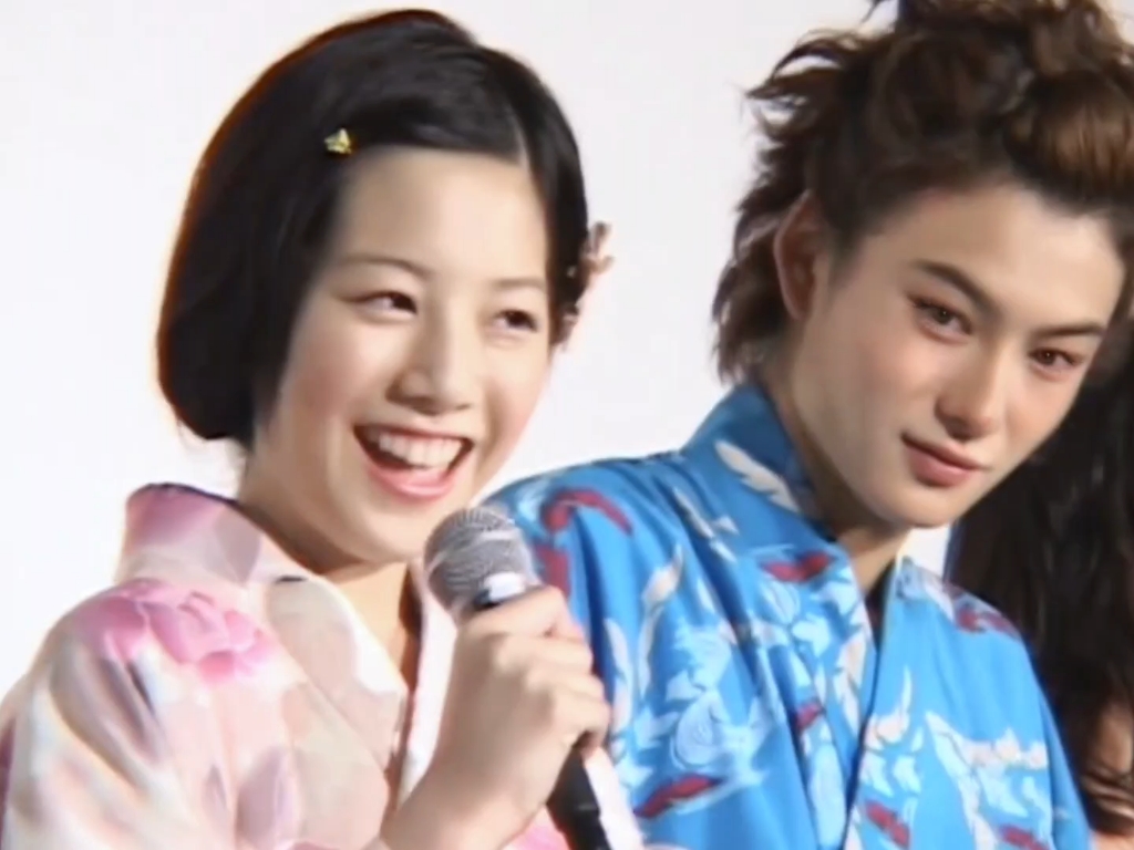 【夏帆】日系甜妹！粉红色和服还有露额头还有好看的发饰还有甜