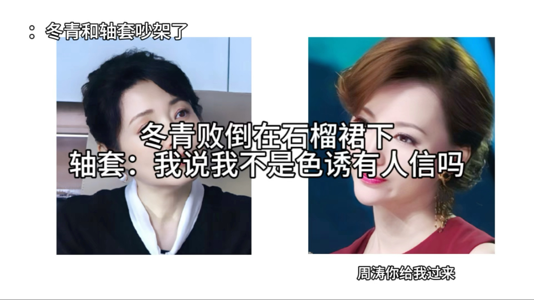 卿涛之冬青拜倒在石榴裙下记（瞎编版）