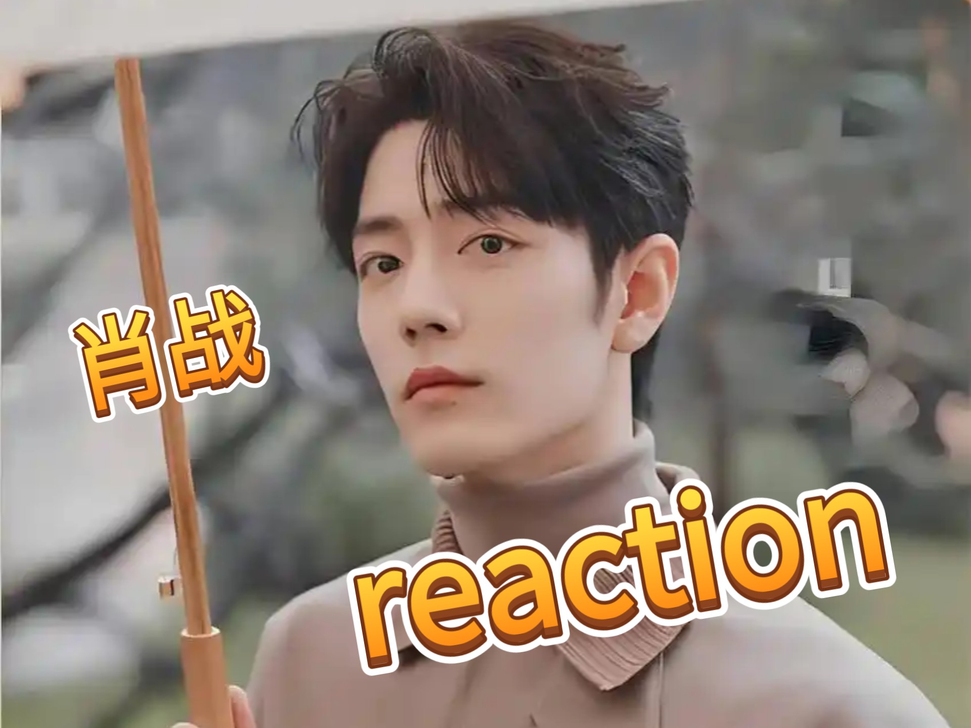 《推荐专场 肖战reaction》他怎么长的这么好看呀，演技也好好