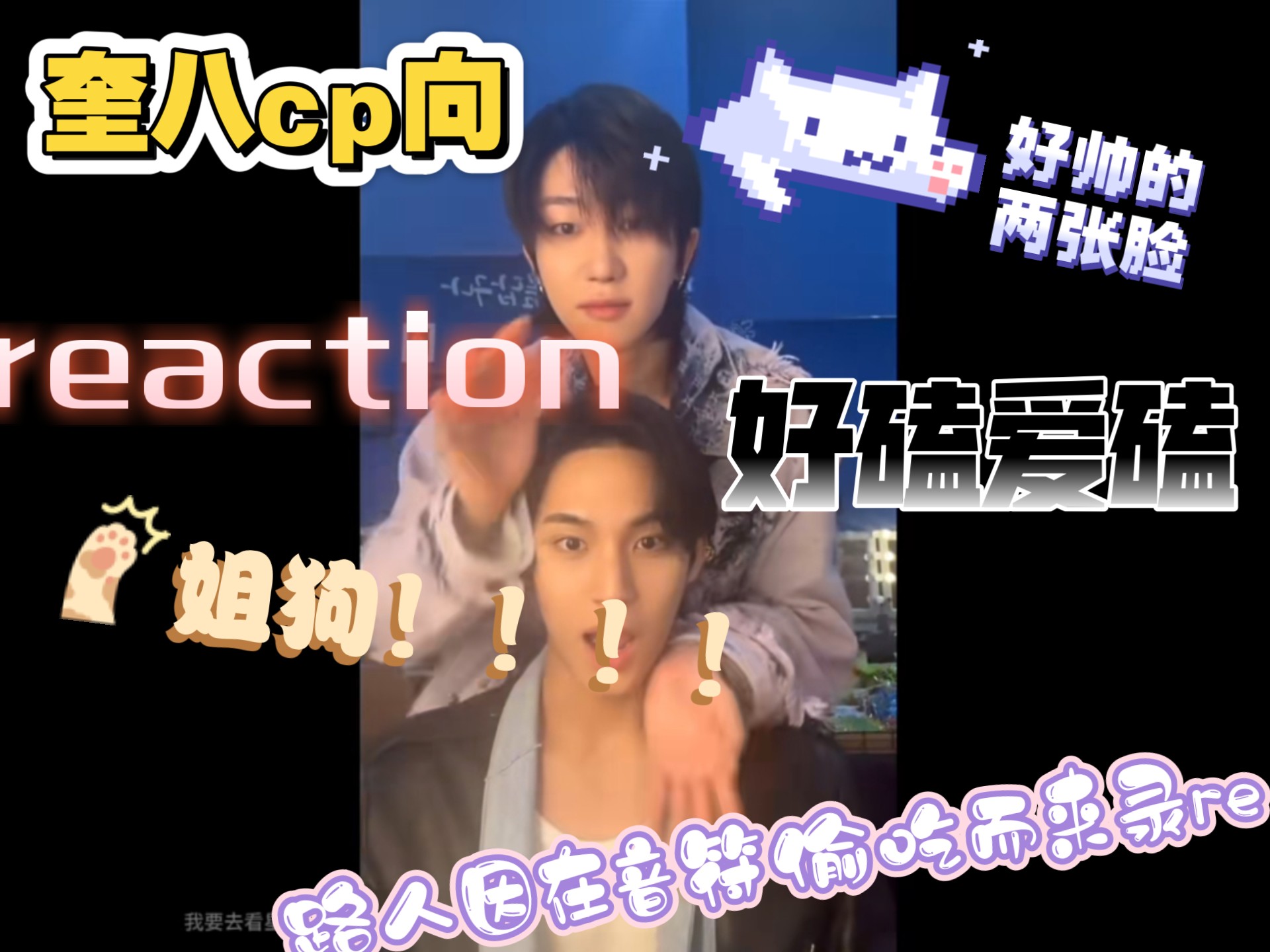 【路人因在音符偷吃而来re奎八】是姐狗！！！我们有救了！！！
